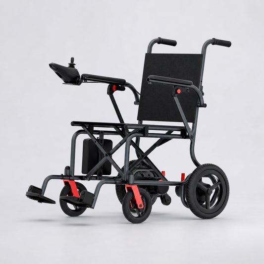 Velmontly-T01 Ultraleichter Elektrorollstuhl aus Carbon – Faltbar, nur 11,25 kg