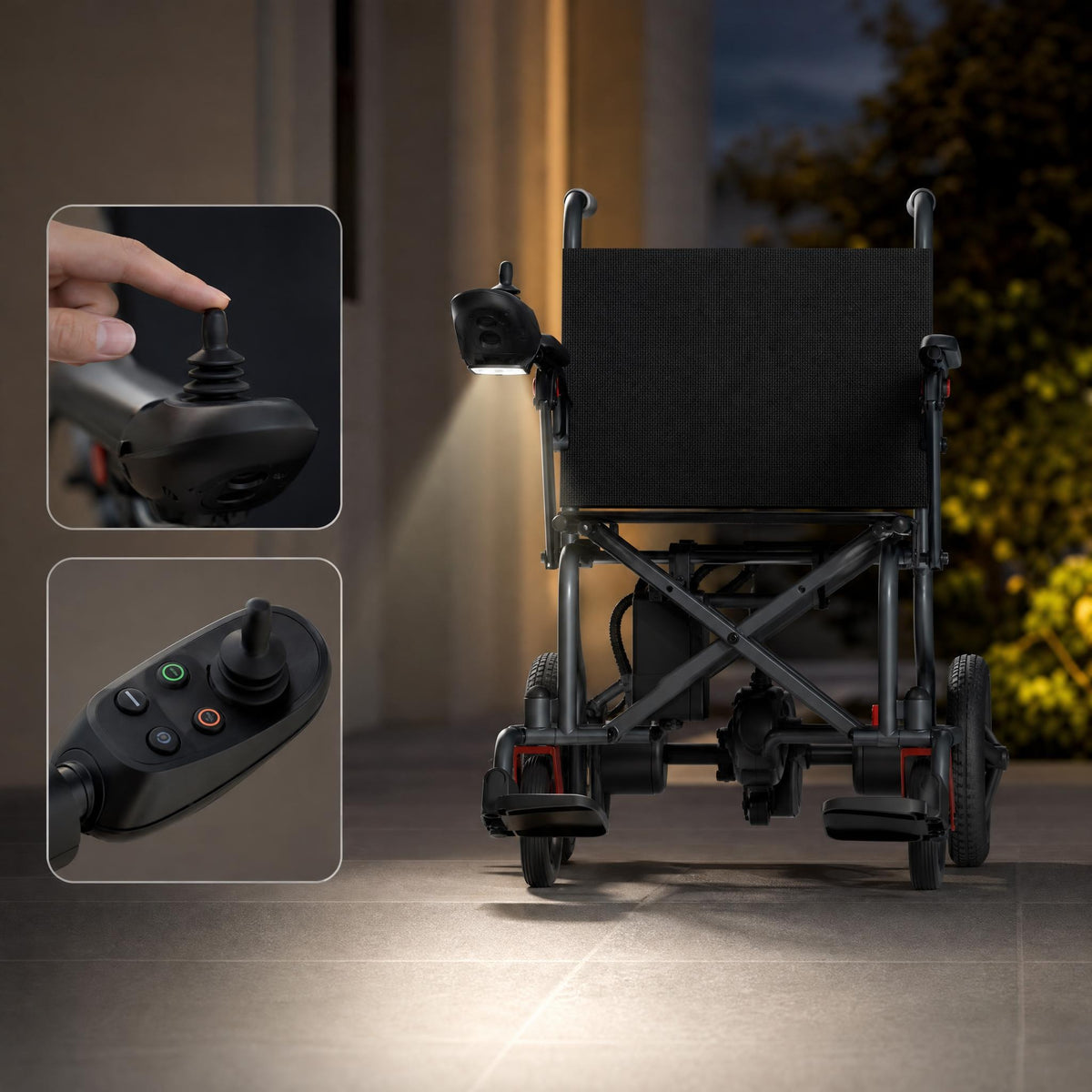 Velmontly-T01 Ultraleichter Elektrorollstuhl aus Carbon – Faltbar, nur 11,25 kg